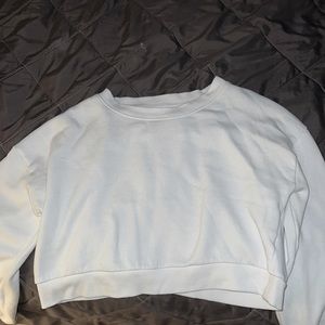 Women’s White Crewneck